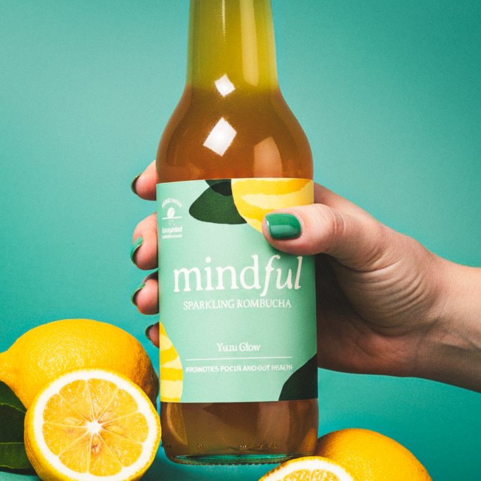 Mindful Sparkling Kombucha - Single